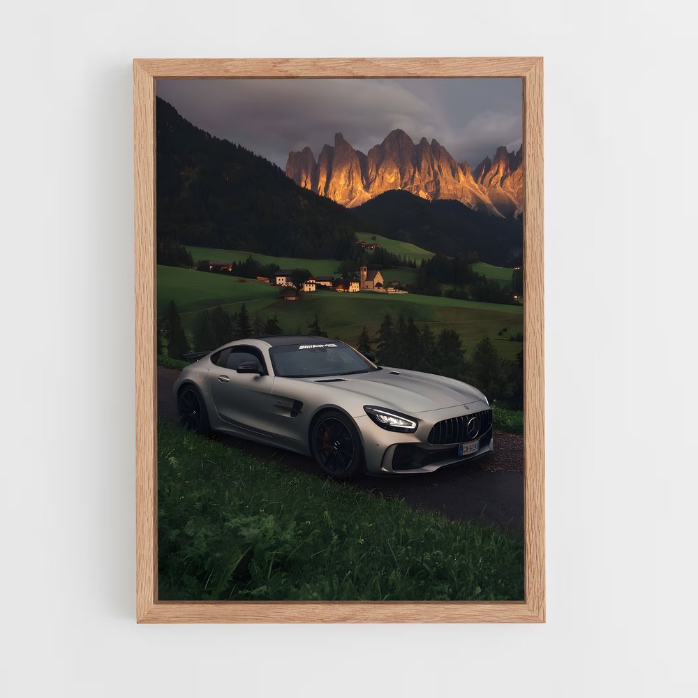 Poster Éclat de Montagne – affiche Mercedes (vue 4)
